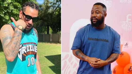 AKA's death: Mzansi prays for Cassper Nyovest as they assume it's hard being him following his Supa Mega's passing