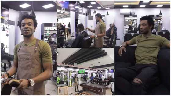 Man who started humble barbershop business now flies private jet to meet clients