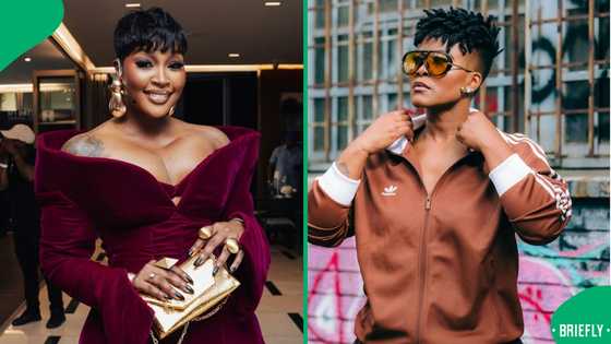 Mzansi drags Lamiez Holworthy’s lookalike as DJ ties the knot: "As we wait for her wedding"