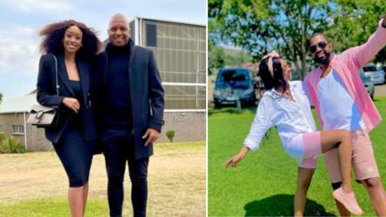 Itu Khune's wifey Sphelele Makhunga shares adorable pictures of ‘family day’, fans gush over the gorge fam