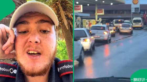 Motorist was frustrated by long queues ahead of petrol price hike in SA