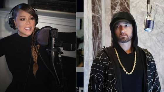 Mariah Carey impersonates Eminem again on 12th anniversary of 'Obsessed'