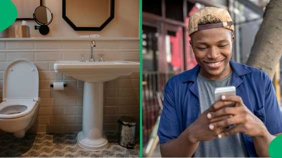 Video captures hilarious way to flush toilet, netizens in stitches: "Now that’s talent"