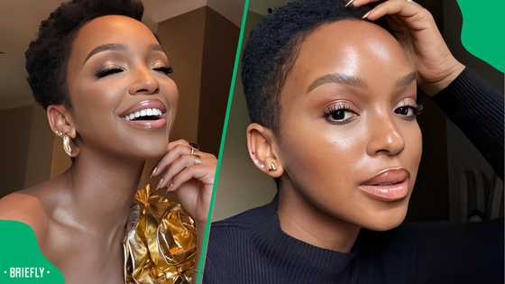 Nandi Madida shares adorable throwback video of her 1st TV presenting gig: "There are no shortcuts"
