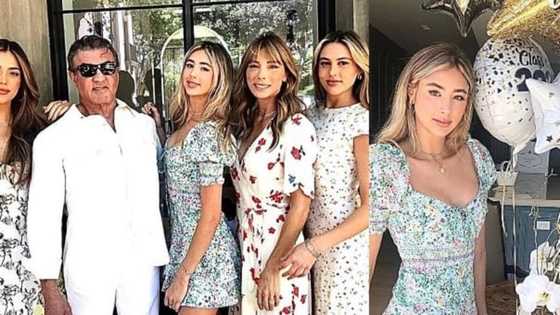 Actor Sylvester Stallone elated as daughter Scarlet graduates from high school