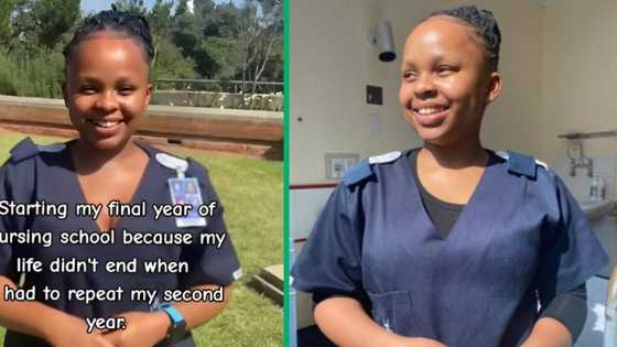 Nursing student fails 2nd year, Celebrates final one, Mzansi proud: "All the best"