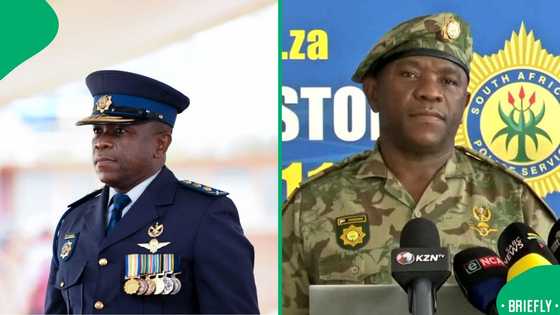 General Mkhwanazi's photo went viral for his unexpectedly sharp and polished appearance