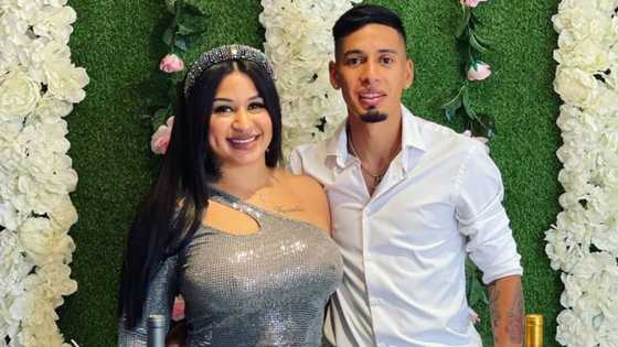 Mamelodi Sundowns player Gaston Sirino pens sweet message to wife Melay Arrue on their anniversary