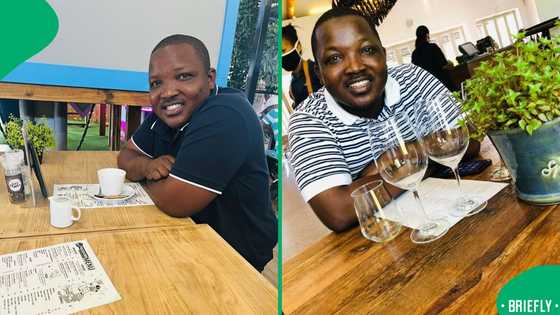 A man reviewed see-through glass pots and joked that they were violating the POPI Act, which made people laugh