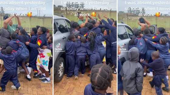 Beloved SA teacher receives hero's welcome from students after sick leave, SA moved