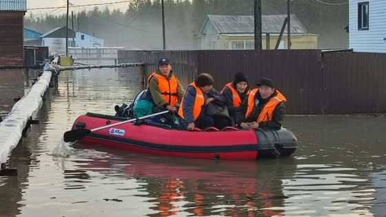 Heavy rains flood villages in Russia's climate-hit Far East