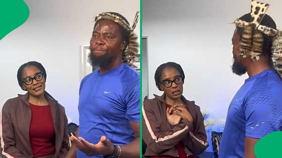 "Yes, wena girl": Phakelumthakathi asked to address men not leaving cash before protests, SA amused