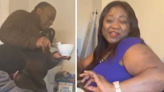 TikTok Influencer surprises Cameroonian parents with amapiano music, reaction goes viral