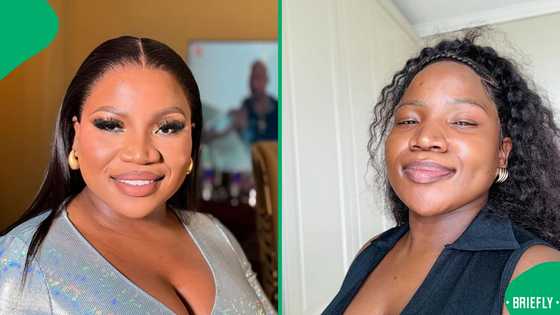 Fans react to Makhadzi's leaked video call with mystery man after accident