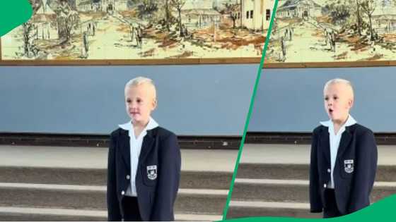 Cute boy learning isiZulu recites Zulu speech in TikTok video and makes South Africa proud