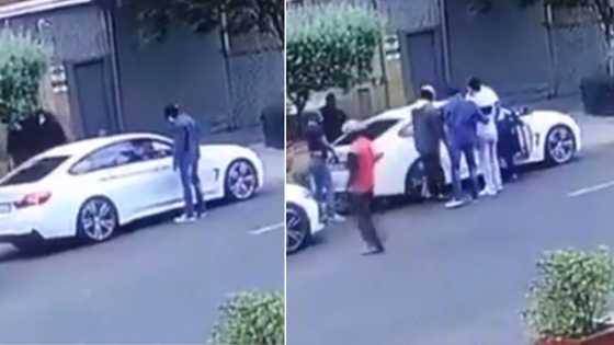 Clip of hijacking leaves social media users puzzling over how relaxed the criminals were