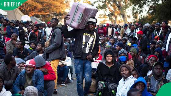 Malawian repatriation delays leave hundreds sleeping outside Pretoria Embassy in freezing conditions