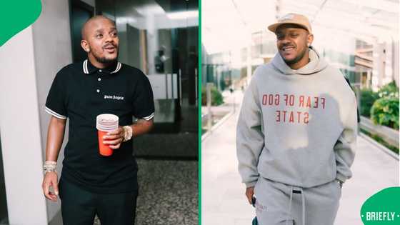 Viral before and after video of Kabza De Small drinking gets Mzansi talking: "He is so funny"