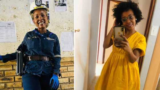 Hard-working female miner posts pic in work overalls, has people admiring grind