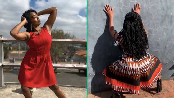Khabonina Qubeka joins 'Ka Valungu' dance challenge, star's impressive moves get reactions from SA: "Washaa"