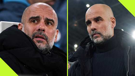 Guardiola gives worrying reason for marks on his face ahead of Manchester derby