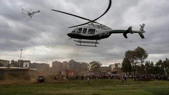 Choppers and wheelbarrows: Kenyan vote race highlights inequality