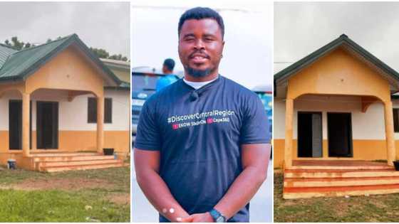 He's kind: Man builds library for rural community with his own money, inspiring photos pop up