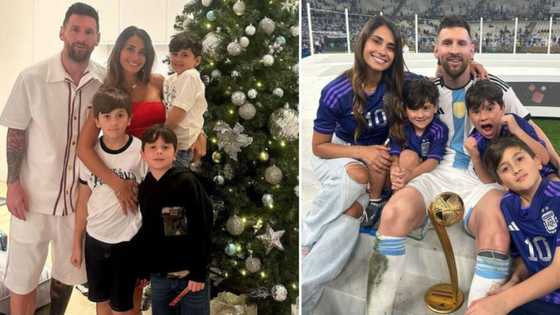 Messi's wife posts heartwarming family Christmas pic 1 week after World Cup win