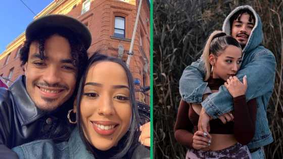 Shane Eagle and fiancée Nicole Swartz announce pregnancy, Mzansi raves: "Little Eagle on the way"