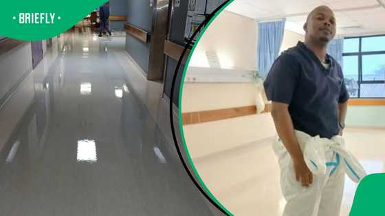 SA praise hospital cleaner who says his work helps keep patients safe