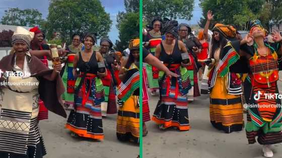 Xhosa women's traditional glam at Mgidi in Mdantsane leaves Mzansi swooning