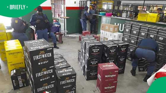 Cape Town SAPS seize R600,000 worth of illegal booze from Cape Flats