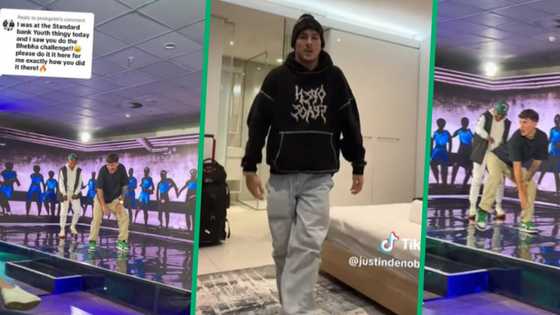 White South African man slays Bhepha challenge, Mzansi goes wild in the comments: “Nailed it”