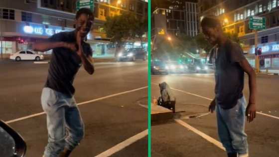 TikTok video shows man doing backflips to earn money, Mzansi moved by his hustle