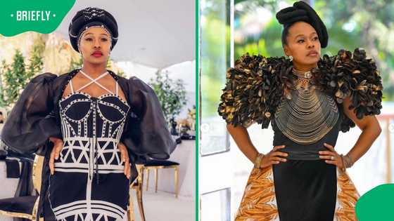 Former 'The River' actress Sindi Dlathu and look-alike sister stun SA while rocking afro hairstyles