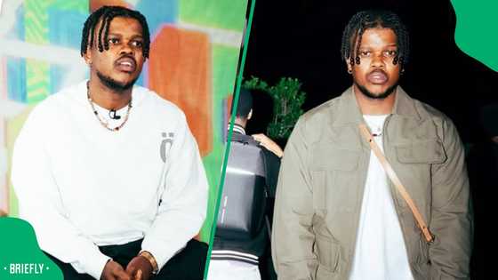 Murdah Bongz performs unusual ritual to chase away "bad spirits"