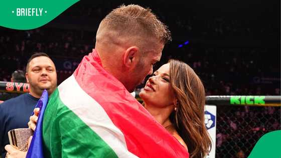Spiller marks anniversary with touching message to Dricus du Plessis: 'My almost husband'