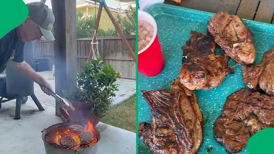 “Did I do it right?”: Food creator Uncle Kent hosts a full South African braai at his US home