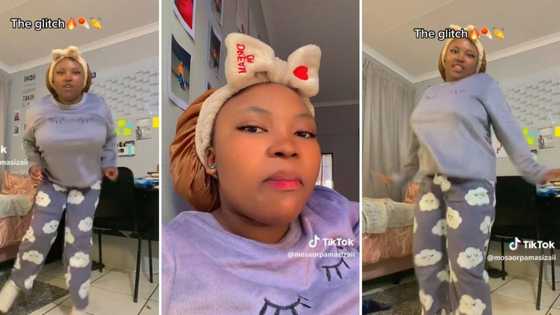 Local lady fails trending amapiano dance challenge in hilarious video, Mzansi tells her to stop
