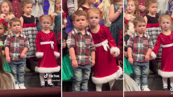Hilarious video of little boy refusing to hold girl’s hand leaves TikTok users crying with laughter