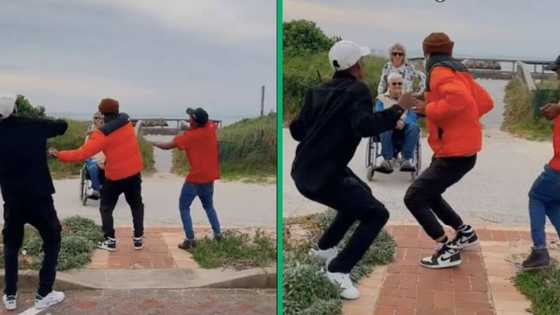 TikTok Dancer rocks up to old couple on beach, leaves them smiling with Mnike dance, gets 1.4M views