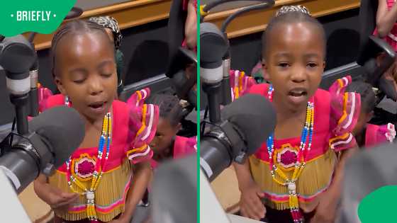 Little girl’s Sepedi radio skills leave Mzansi impressed in viral TikTok