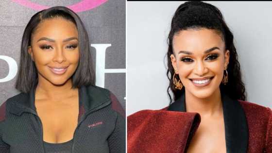 Boity Thulo and Pearl Thusi share adorable snap together amid reports Boity is pregnant for Anton Jeftha