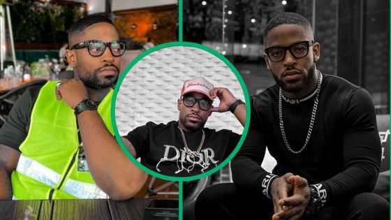 Prince Kaybee said on Twitter he is having a gloomy day amid Cyan Boujee's accusations