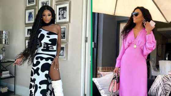 Bonang Matheba blasts ANC after being labelled a coward by a fan: "Calling me names doesn’t help"