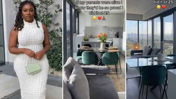 "I did it at 25": Lady flaunts stylish penthouse, says parents would be proud