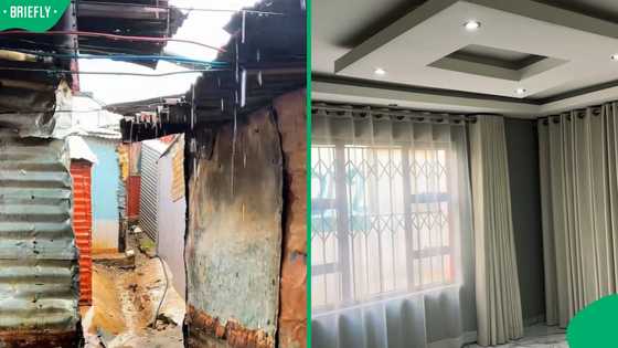 “Look at God”: Mzansi celebrates as family moves from squatter camp into dream home