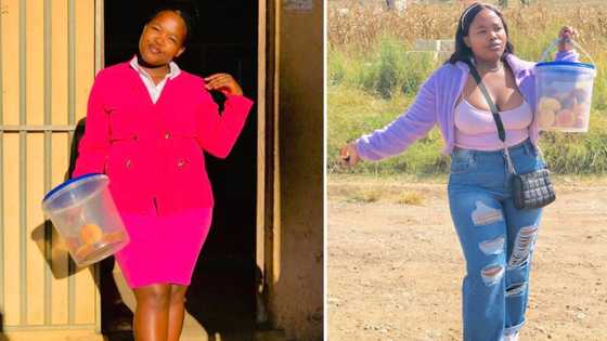 Young lady who sells scones and muffins to put food on the table inspires many