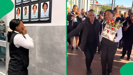 "She's one in a million": Checkers employee's farewell from tearful colleagues leaves SA moved