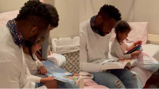 "English kodwa will humble you": Siya Kolisi reads Keziah bedtime story in adorable video